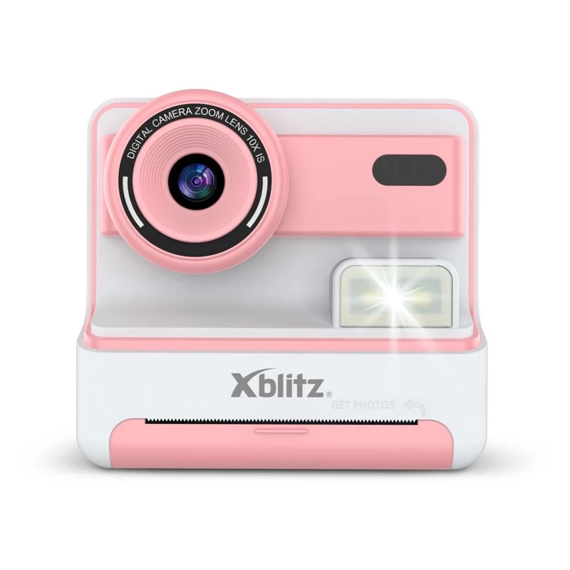 Xblitz FLASH PINK Instantcamera met thermische printer voor kinderen