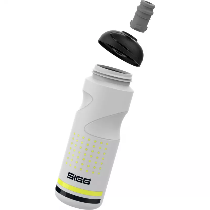 Drinkfles Sigg 6005.80 — kunststof sportfles 750 ml, wit, 236 mm hoogte