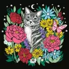 Schilderen op nummer set Ravensburger CreArt Pixie Cold Cat (model 25855) – canvasschilderset