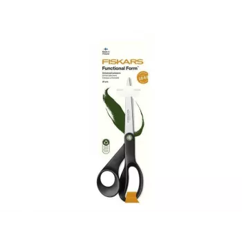 Fiskars 1074547 hobby-/bureauschaar universeel rechte snede zwart, roestvrij staal