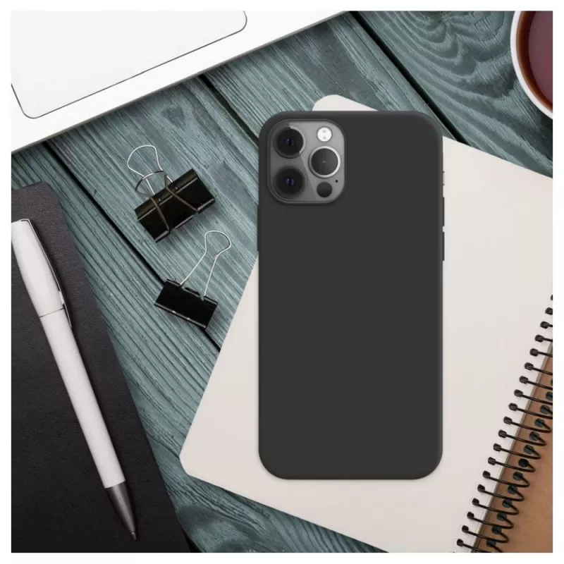 Fixed | Story | achterkantcover | Samsung | Galaxy S25 | rubber | zwart