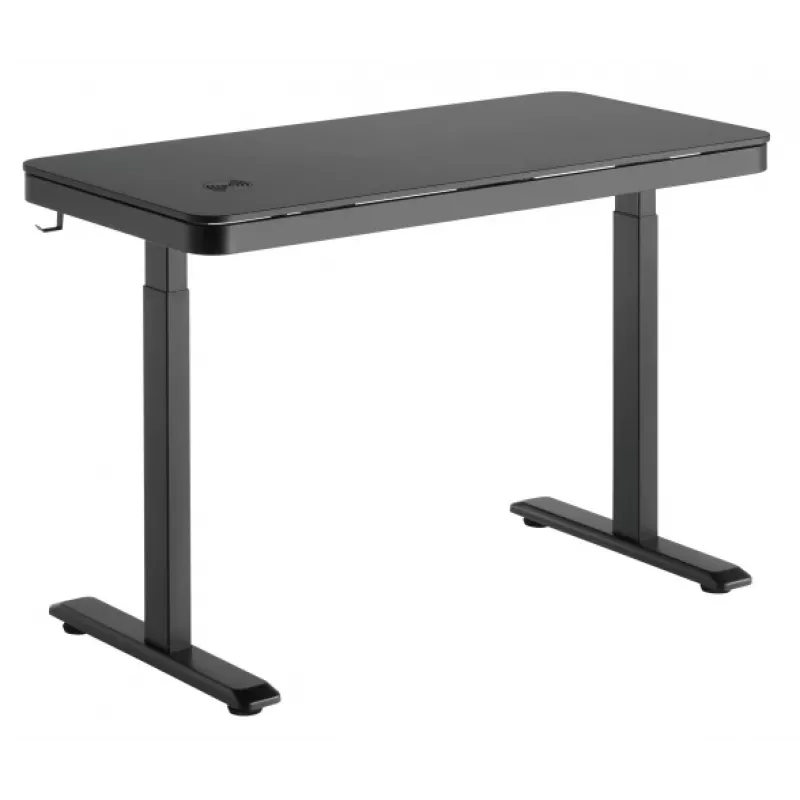 In hoogte verstelbaar bureau Up Up Balder II zwart