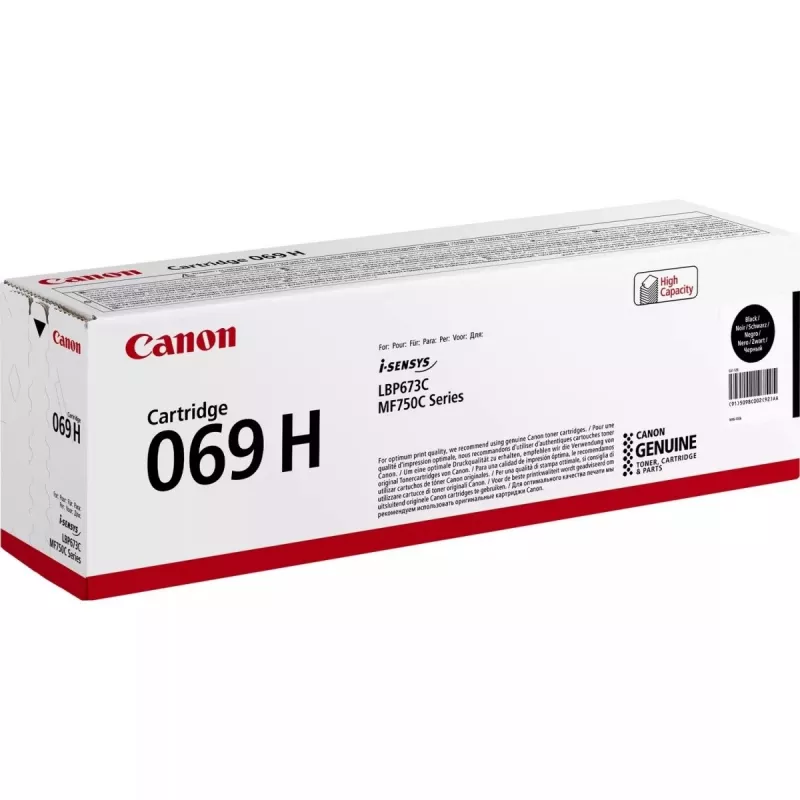 Tonerpatroon Canon CRG-069H 7600 pagina's zwart