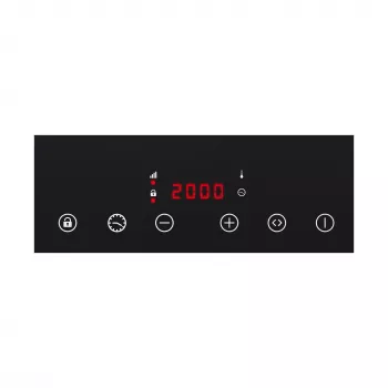 Inductiekookplaat Steba IK 65 slank zwart, 1 zone, touchbediening
