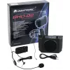 Gordelversterker Omnitronic BHD-02 20 W vermogen compacte draagbare versterker voor draagbare audiotoepassingen