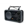 Muse | 2-band draagbare radio | M-06DS | AUX-ingang | grijs