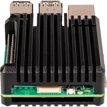 Joy-IT ARMOR Case BLOCK SBC-behuizing geschikt voor ontwikkelkits Raspberry Pi (RB-AlucaseP5-07)