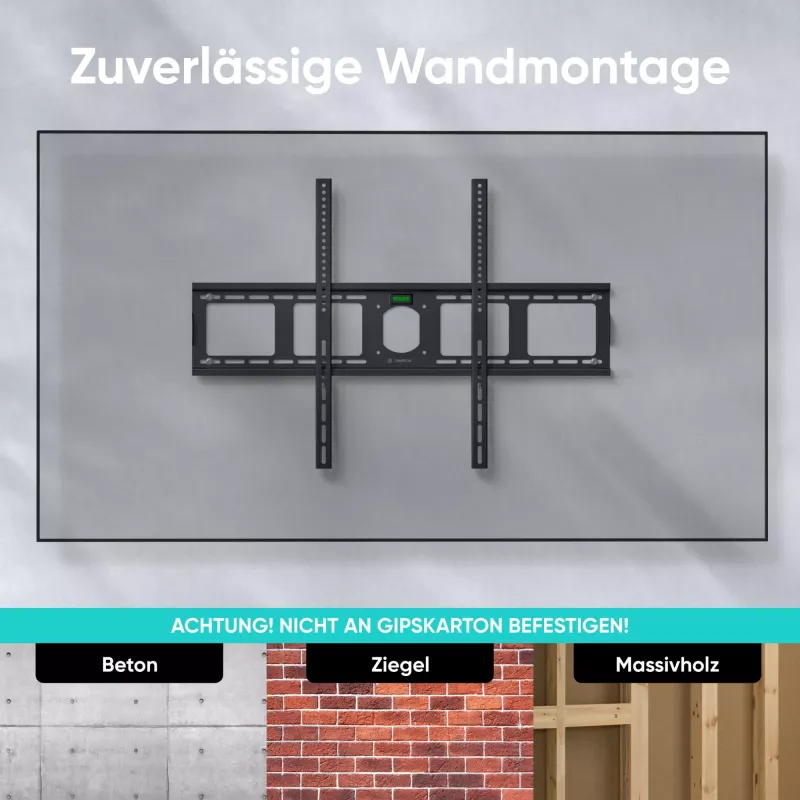 TV-accessoire wandbeugel/55-100/SCHWARZ UF4-B Onkron