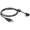 USB-kabel DeLOCK 83147 USB 2.0 1 m USB A Micro-USB B zwart