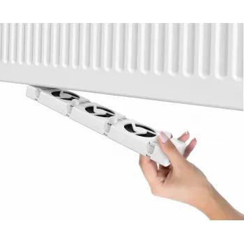 SpeedComfort uitbreidingsset wit, 30 m³/h, 0,55 W, 20 dB, 340×70×23 mm