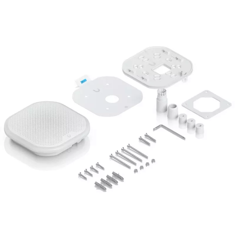 Bedrade sirene Ubiquiti Siren POE binnen/buiten aluminium polycarbonaat