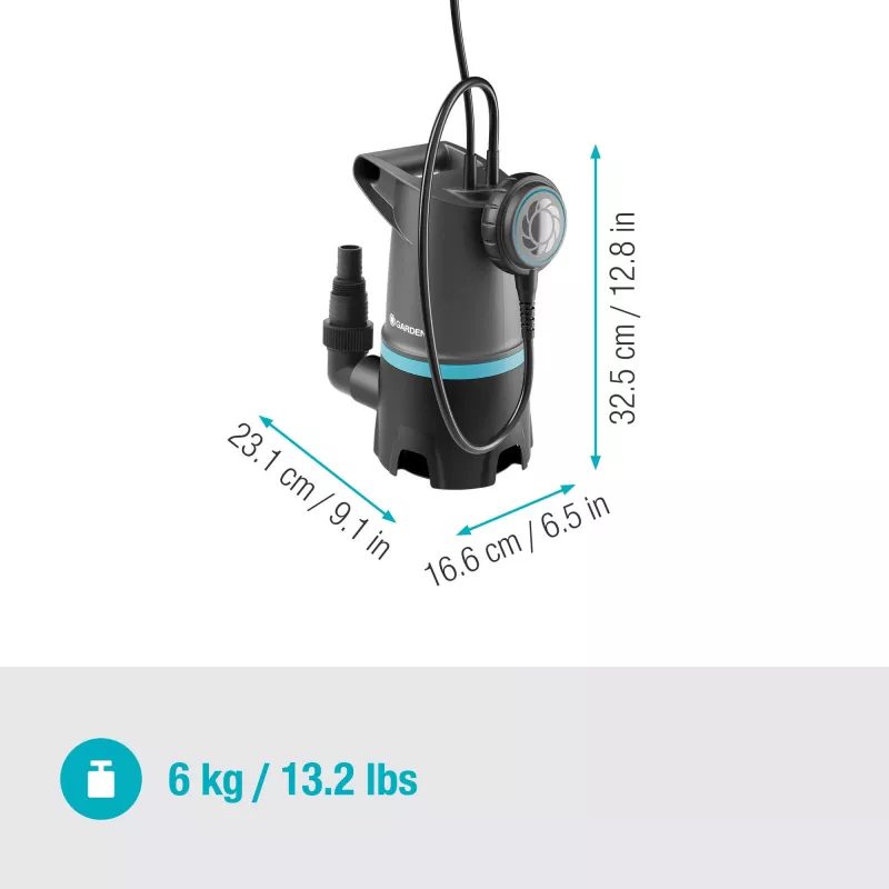 Gardena 09017-47 tuingereedschap 20000 L zwart
