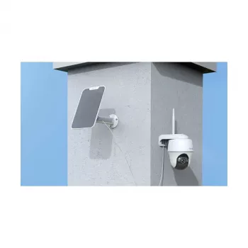 IP-beveiligingscamera Reolink B430 + Solar, 5 MP, draadloos, batterij- en zonne-energie, wandmontage, binnen/buiten, wit