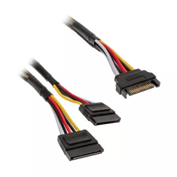 Akasa SATA-voedings-Y-kabel - 30cm 2-pack - kabel - digitaal/data