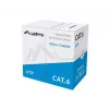 LANBERG netwerkkabel Cat6 U/UTP LCU6-11CU-0305-S, 305 m, 23 AWG, grijs, HDPE-mantel