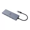 Akasa 4-poorts USB-C (USB 3.2 Gen 2) multiport hub met USB-C connector aluminium (geanodiseerd) AK-CBCA32