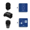 Akyga AK-SC-E20 CCS2 naar GB/T DC-laadadapter 1000V 250A zwart