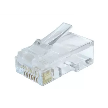 Gembird LC-8P8C-002/100 draadconnector RJ-45 transparant