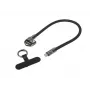 USB-C-kabel LANBERG CA-CMCM-10LN-0003-BK 0,3 m 240W zwart