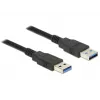 USB-kabel DeLOCK 85061 USB 3.2 Gen 1 1,5 m zwart