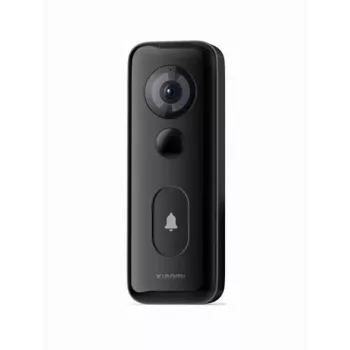 Wandmontage Xiaomi 3S zwart IP65 2-weg audio bedraad & draadloos Wi‑Fi 2.4 GHz batterij/DC 5V