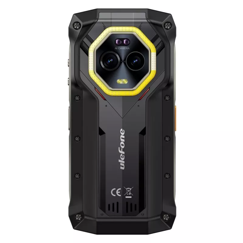 Ulefone Armor Mini 20 smartphone, 4,7 inch, Helio G99, 8GB RAM, 256GB, 6200 mAh, Android 14, zwart
