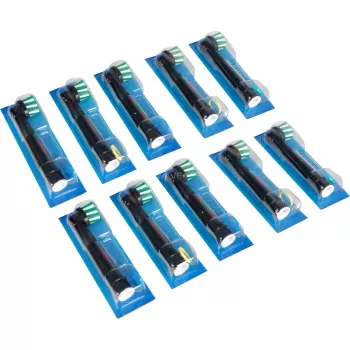 Oral-B Pro CrossAction vervangende borstelkoppen, 10 stuks