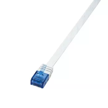 Logilink SlimLine - patchkabel - RJ-45 (M) - RJ-45 (M) - 50 cm - UTP - CAT 6 - wit (CF2021U)