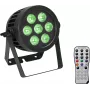 LED PAR-schijnwerper EUROLITE 7x9W IP Rated — 7 x 9W LED's, IP-beschermde behuizing