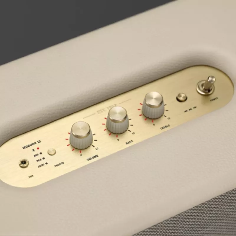 Marshall Woburn III luidspreker, Bluetooth, crème