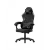 Huzaro Force 2.7 zwart carbon gamingstoel zwart