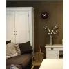 NeXtime klok 3046br Wood Loop, Ø30 cm, wand, donker hout