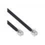 InLine modulaire kabel RJ12 stekker / stekker 6P6C 20m