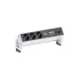 Bachmann 902.302 verlengsnoer 1,5 m 3 AC-uitgangen wit