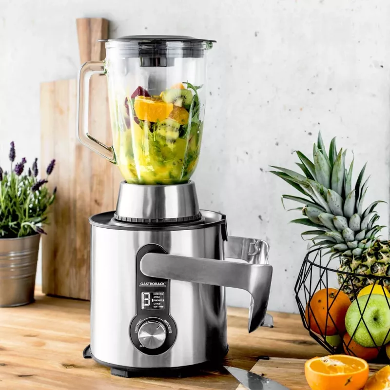 Gastroback 40153 Design Multi Juicer Digital Plus 3-in-1, 1300 W