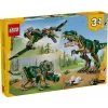 Constructiespeelgoed LEGO Creator 3-in-1 T.Rex bouwpakket, 626 onderdelen, 150 mm hoogte, leeftijd 9+