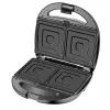 Adler AD 3040 sandwichmaker 1200 W zwart, grijs