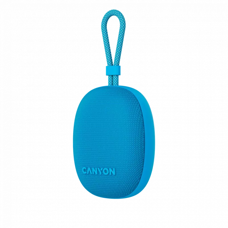 Canyon OnMove 12 - draagbare Bluetooth v5.3 luidspreker - 5W - TWS - IPX7 - 12 uur - USB-C opladen