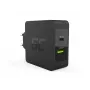 Green Cell CHAR10 oplader voor mobiele apparaten zwart binnen