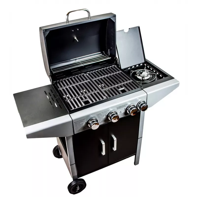 Gasbarbecue Ravanson GO-3 — compacte gasbarbecue, model GO-3