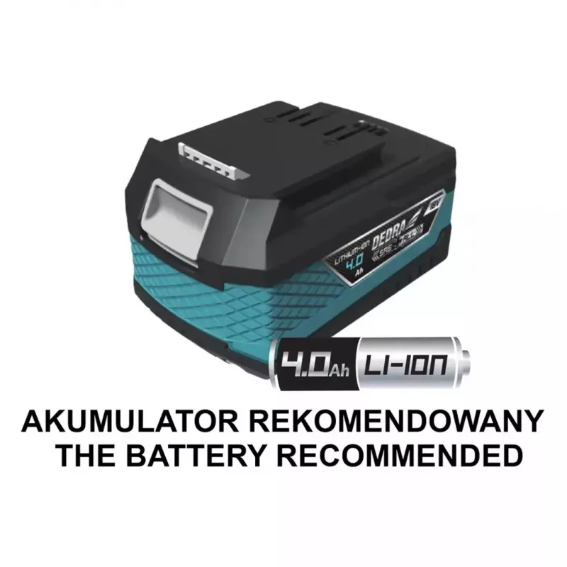 Accu-bosmaaier Dedra DED7191 – accu-grastrimmer, handzaam tuingereedschap