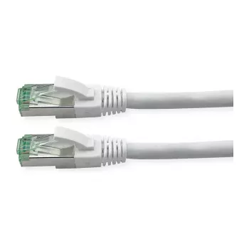 ROLINE RM patchkabel Cat.6A S/FTP (PiMF), wit, 0,3 m
