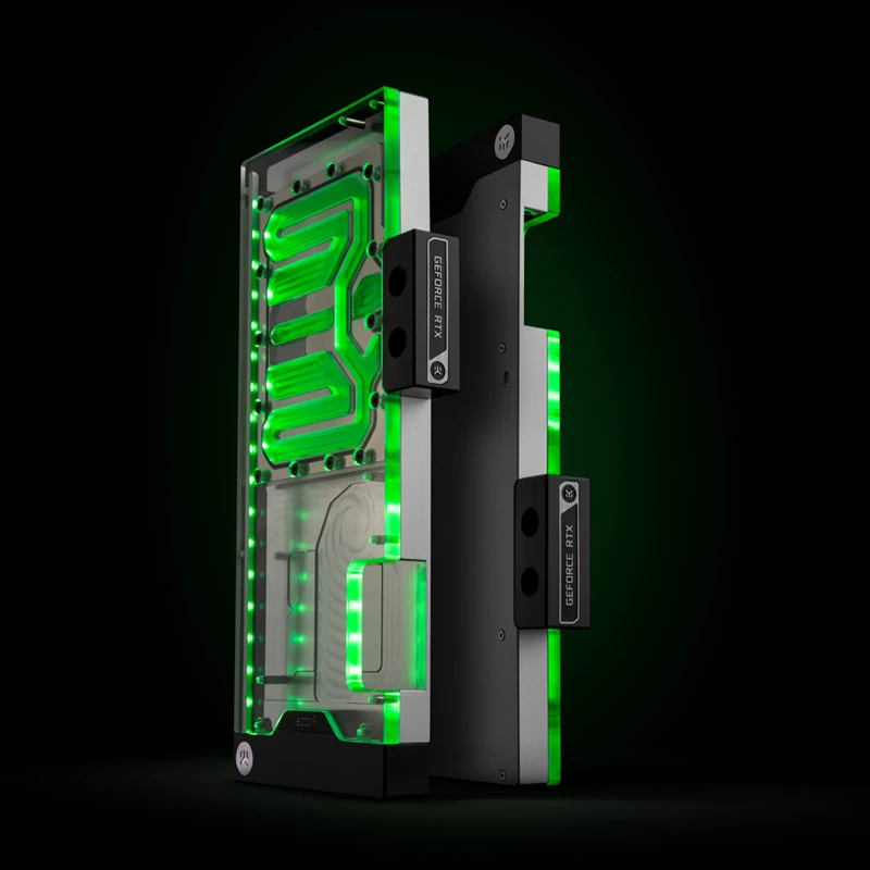 EK-Quantum Vector² FTW3 RTX 3080/90 backplate, zilver