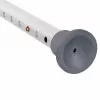 Ronde douchekruk van aluminium
