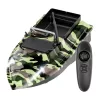 Voerboot Flytec V050 met 12000mAh accu, camo groen — op afstand bestuurbare voerboot