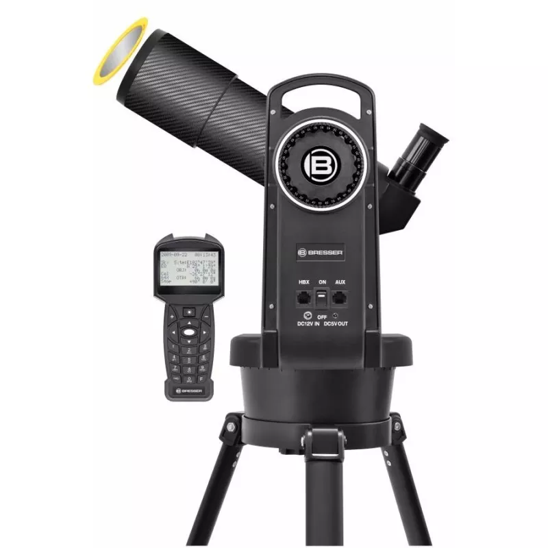 Refractor-telescoop Bresser Optics Automatik 80/400 Goto zwart