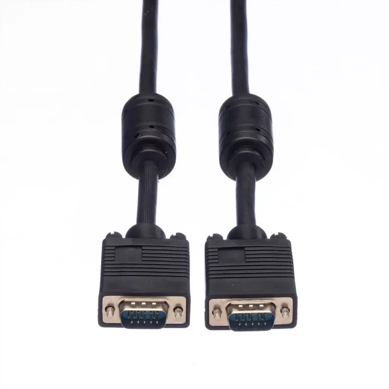 VGA-kabel ROLINE HQ 10m M/M met ferriet