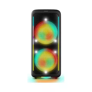 Draagbare partyluidspreker Philips TAX5000E/10 2-weg, 100 W RMS, Bluetooth, 20–20000 Hz, 4 Ω, zwart