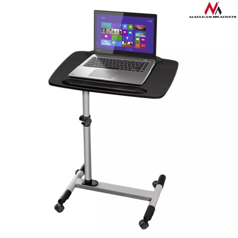 Maclean laptop/projectorwagen, rolbaar, MC-671
