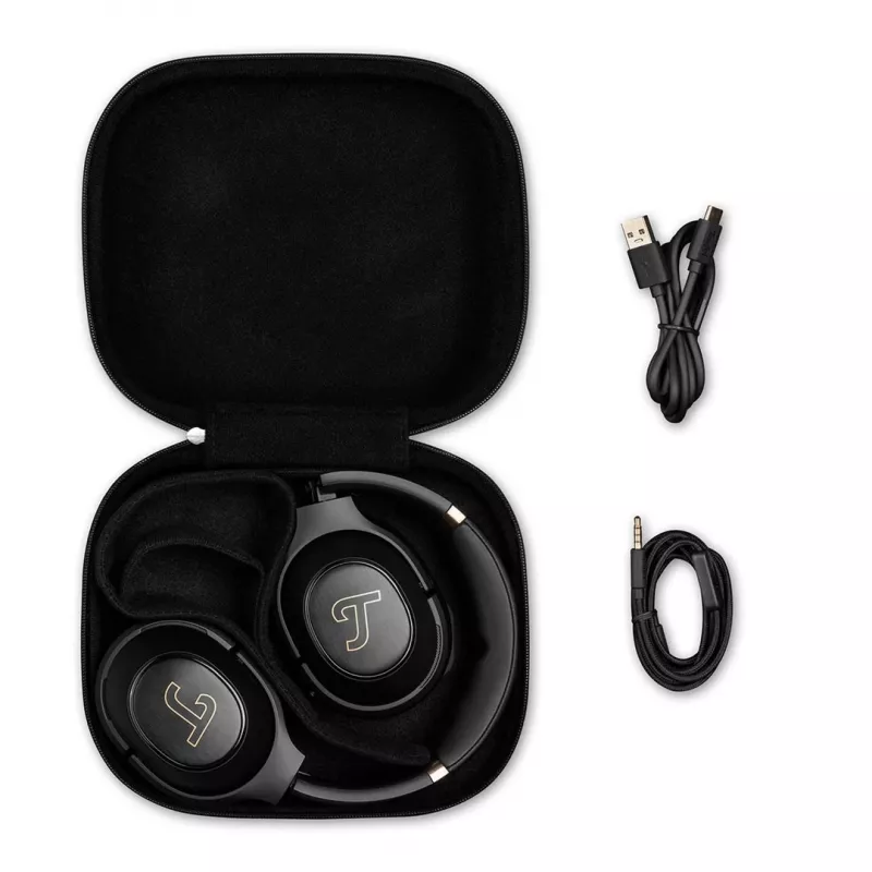Teufel REAL Blau PRO Headset draadloos hoofdband gaming Bluetooth zwart